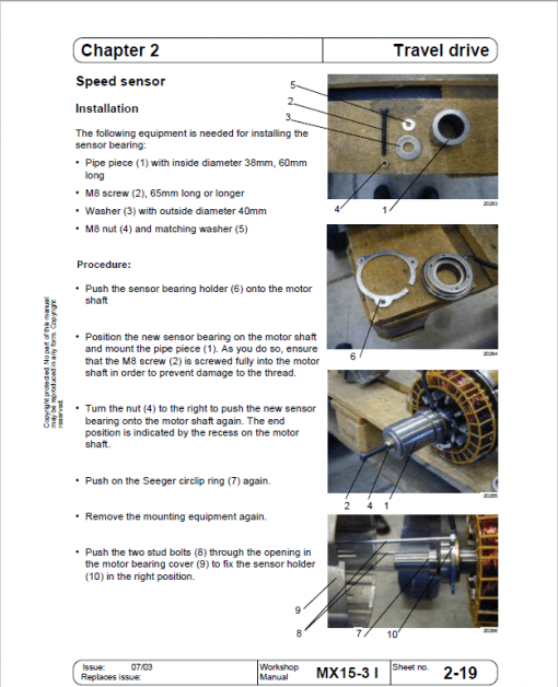 Still MX15-3 Order Picker Workshop Repair Manual - Image 3