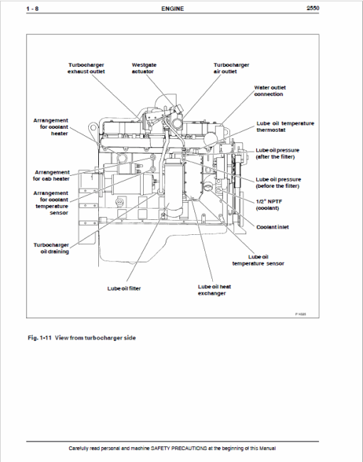 Case 2550 Crawler Dozer Service Manual - Image 2