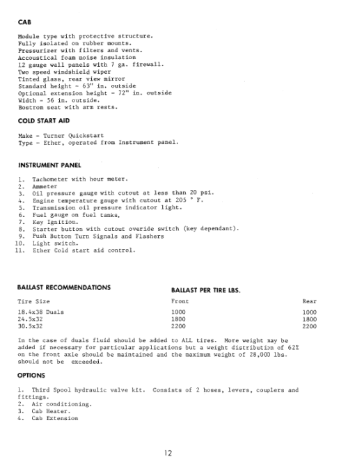 Ford Versatile 700, 750, 800, 825, 850, 900, 950 Tractor Service Manual - Image 3