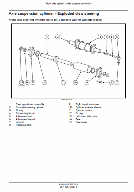 New Holland T4020V, T4030V, T4040V, T4050V, T4060V Tractor Service Manual - Image 2