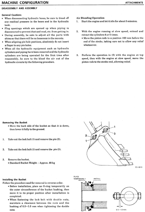 Takeuchi TB020 Compact Excavator Service Manual - Image 4