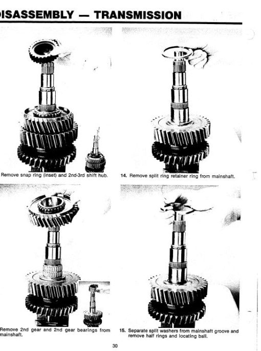 Timberjack 200A Series Skidder Forwarder Service Repair Manual (SN 845001-848114 & AA3590-973062) - Image 2