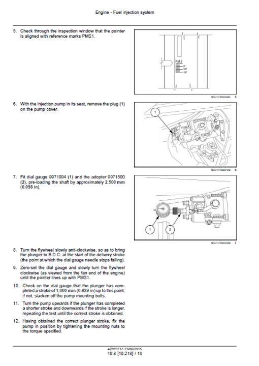 New Holland TT55, TT65, TT75 Tractor Service Manual - Image 2