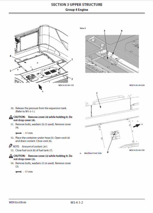 Hitachi ZH210-6 and ZH210LC-6 Excavator Service Repair Manual - Image 7