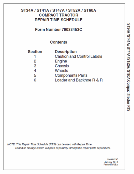 AGCO ST34A, ST41A Tractor Service Manual - Image 2