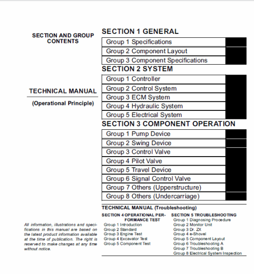 Hitachi ZX110-3, ZX120-3, ZX135US-3 Excavator Service Repair Manual - Image 10