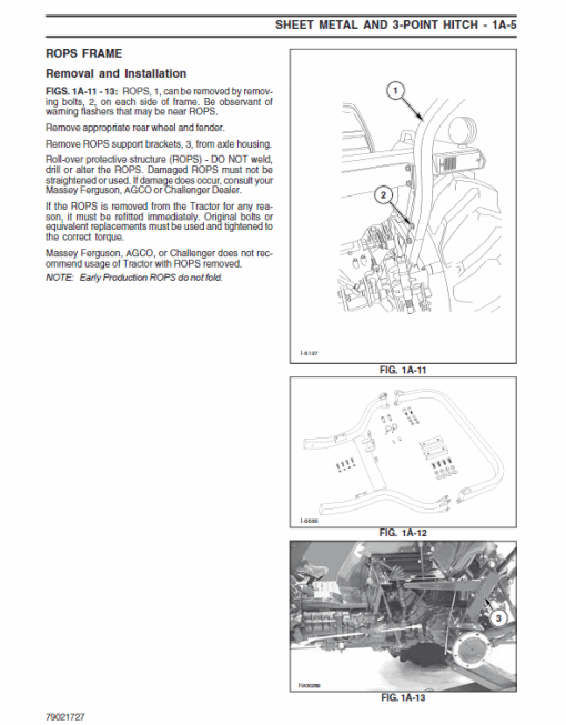 AGCO ST35X, ST40X Tractor Service Manual - Image 2