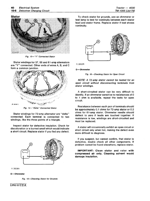 John Deere 4030 Tractor Repair Technical Manual - Image 2