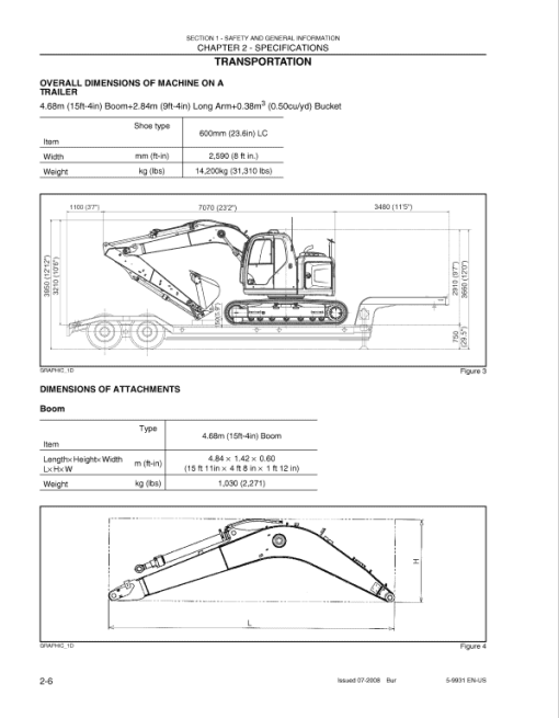 Kobelco 140SR Acera Tier 3 Crawler Excavator Repair Service Manual - Image 5