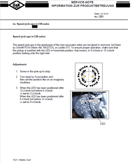 O&K Wheel and Crawler Excavators Training Manual - Image 2