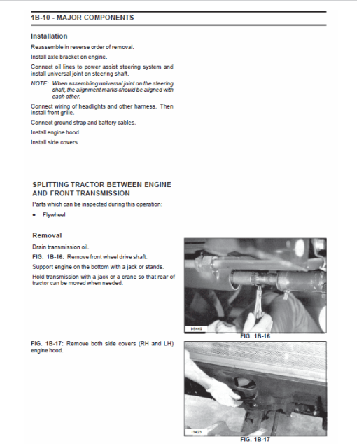 AGCO ST45 Tractor Service Manual - Image 5