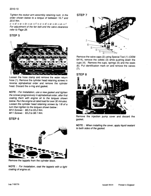 Case CK62 Excavator Service Manual - Image 2