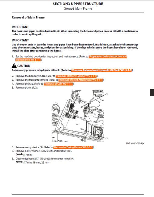 Hitachi Zaxis ZX19-6 Mini Excavator Service Repair Manual - Image 2