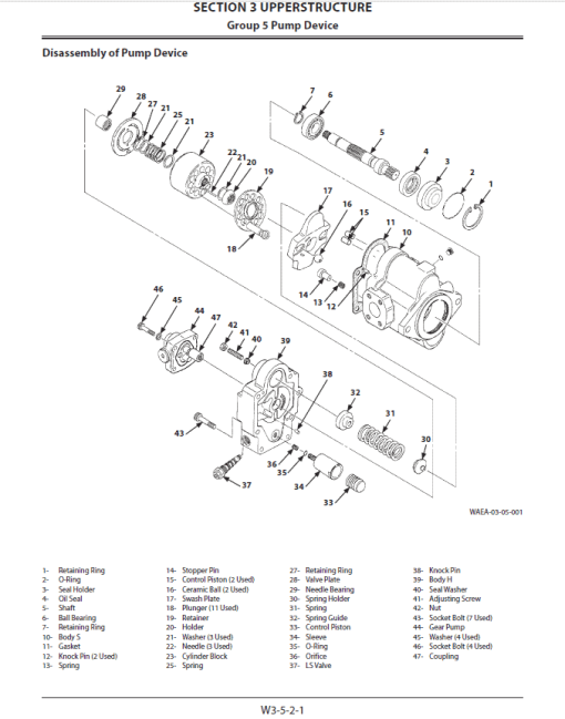 Hitachi ZX55U-5B Mini Excavator Service Repair Manual - Image 2