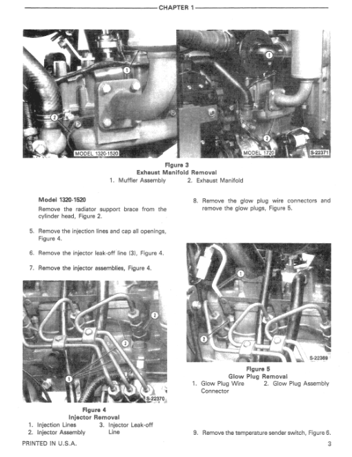 Ford 1320, 1520, 1620, 1715, 1720 Tractor Service Manual - Image 2