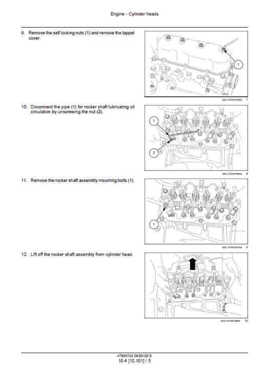 New Holland 3510, 4010, 4510, 4710 Tractor Service Manual - Image 2