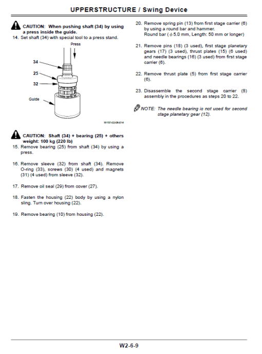 Hitachi ZX850-3 and ZX870H-3 Excavator Service Repair Manual - Image 3