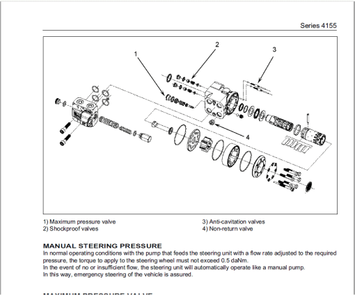 OM Pimespo XD15, XD18 and XD20 Forklift Repair Workshop Manual - Image 2