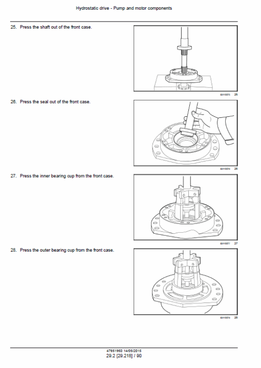 New Holland L221, L228, C227, C232, C237 Tier 4B SkidSteer Loader Manual - Image 2