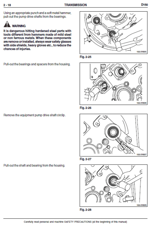 New Holland D150 Bulldozer Dozer Service Manual - Image 2