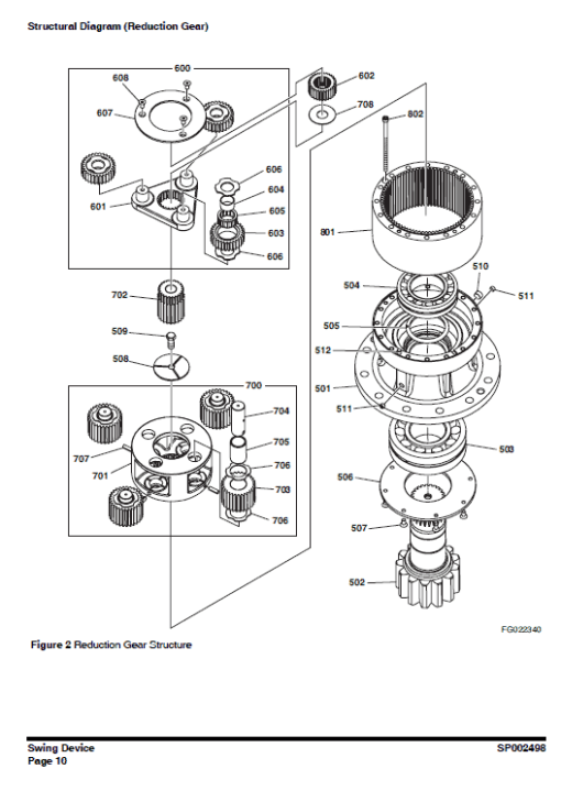 Doosan DX180LC-3 Excavator Service Manual - Image 2