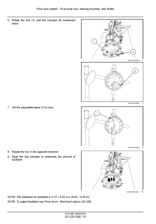 New Holland Workmaster 25S Tractor Service Manual - Image 2