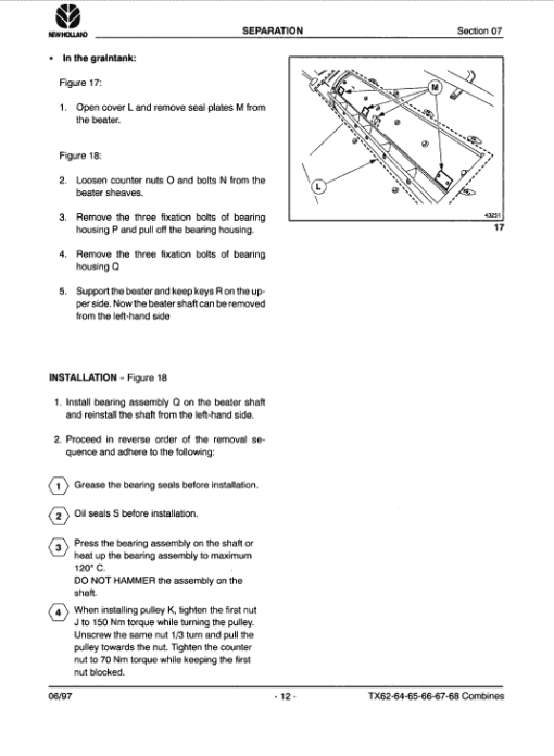 New Holland HW345, HW365 Self-Propelled Windrowers Service Manual - Image 2