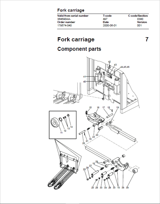 BT P24 Pallet Truck Repair Service Manual - Image 3