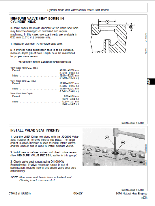 John Deere 6076 Natural Gas Engines (S.N after 500000 - ) Technical Manual (CTM82) - Image 2