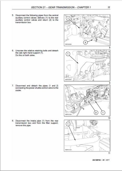 Case Farmall 55C, 65C, 75C Tractor Service Manual - Image 2