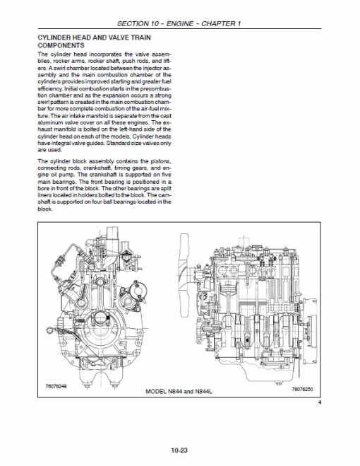 New Holland T2310, T2320, T2330 Tractor Service Manual - Image 2