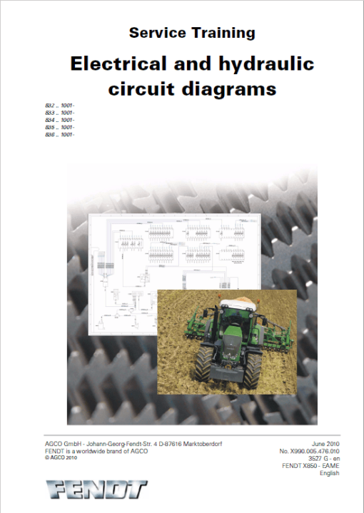 Fendt 819, 822, 824, 826, 828 Vario SCR (3b) Tractors Workshop Repair Manual - Image 5