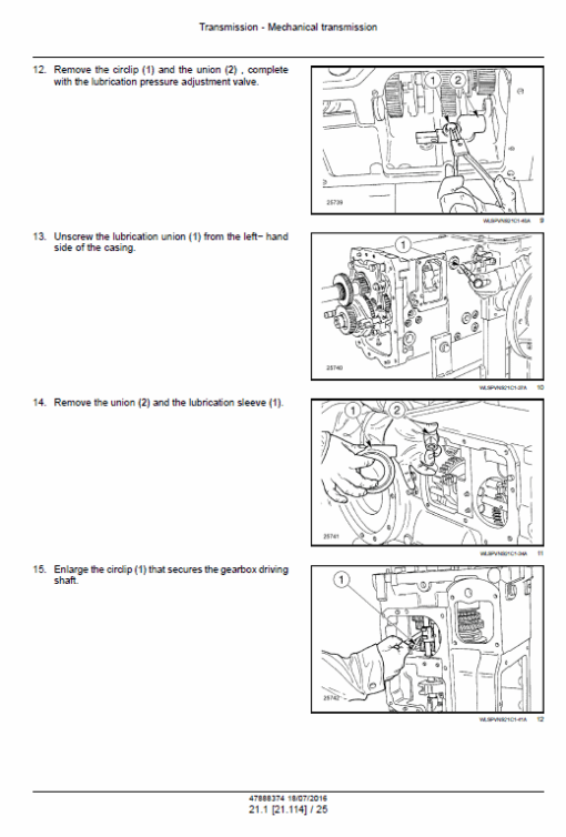 New Holland T4.75V, T4.85V, T4.95V, T4.105V Tractor Service Manual - Image 2