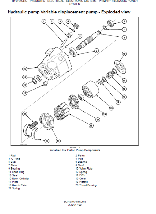 New Holland T6010, T6020, T6030 Tractor Service Manual - Image 2