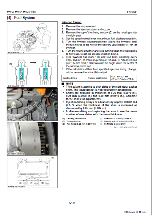 Kubota STW34, STW37, STW40 Tractor Service Manual - Image 2