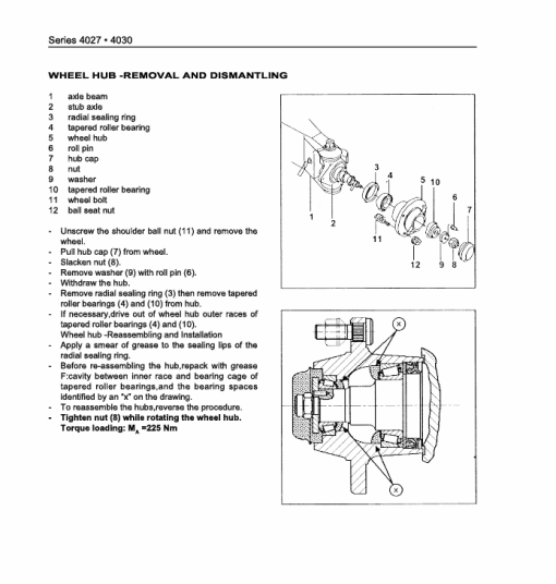 OM Pimespo XE35, XE40, XE45, XE50 Forklift Workshop Manual - Image 2