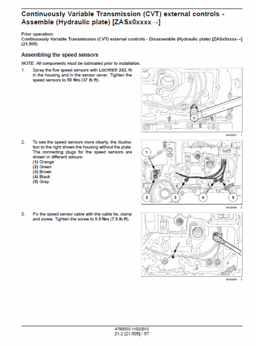 New Holland T7510, T7520, T7530, T7540, T7550 Tractor Service Manual - Image 2