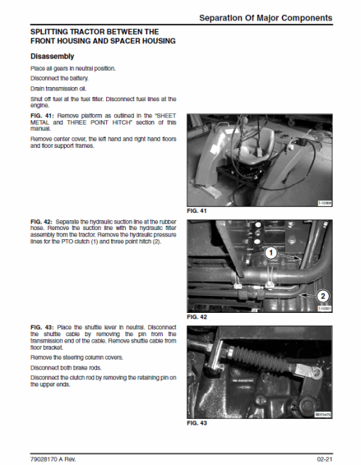 Challenger MT297 Tractor Service Manual - Image 2