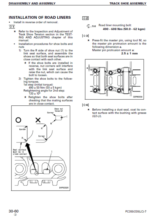 Komatsu PC200-7, PC200LC-7, PC220-7, PC220LC-7 Excavator Manual - Image 2