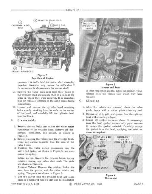 Ford 8000, 8600, 9000, 9600 Tractor Service Manual - Image 2