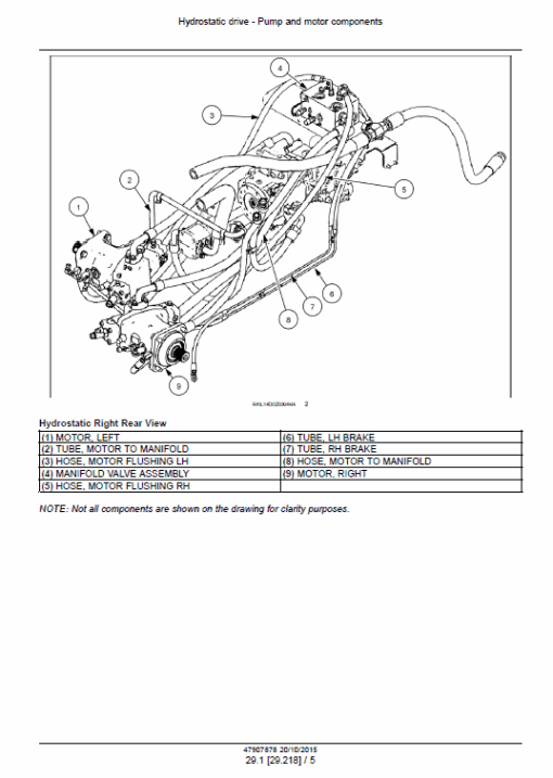 New Holland D180C Stage 3B Crawler Dozer Service Manual - Image 2