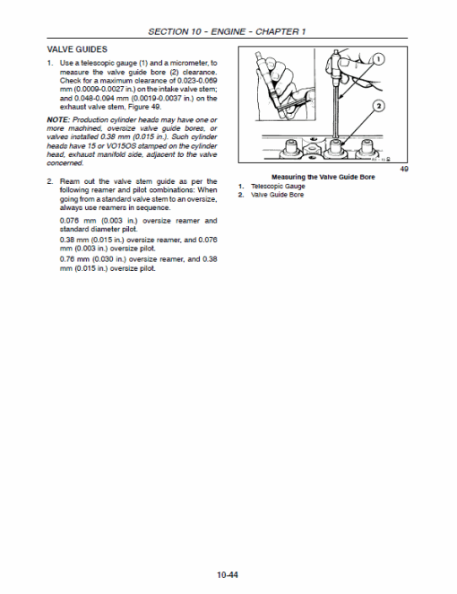 New Holland TB100, TB110, TB120 Tractor Service Manual - Image 2