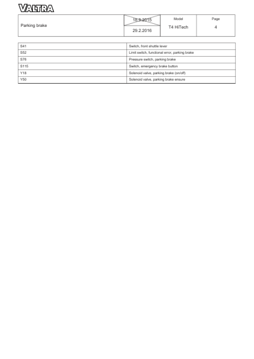 Valtra T154 H, T194 H, T234 H Tractors (Stage III A) Service Repair Manual - Image 2