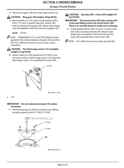 Hitachi ZX180LC-5B and ZX180LC-5G Excavator Service Repair Manual - Image 2