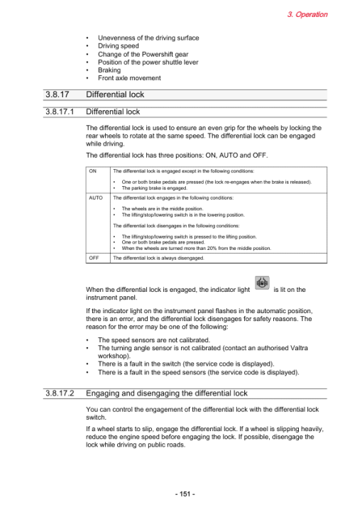 Valtra T154 H 1A7, T194 H 1A7, T234 H 1A7 Tractors (Stage III A) Service Repair Manual - Image 3