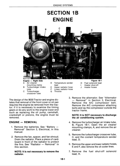 Ford Versatile 9030 Tractor Service Manual - Image 2