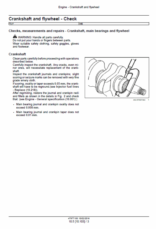 New Holland T3.50F, T3.55F, T3.65F, T3.75F Tractor Service Manual - Image 2