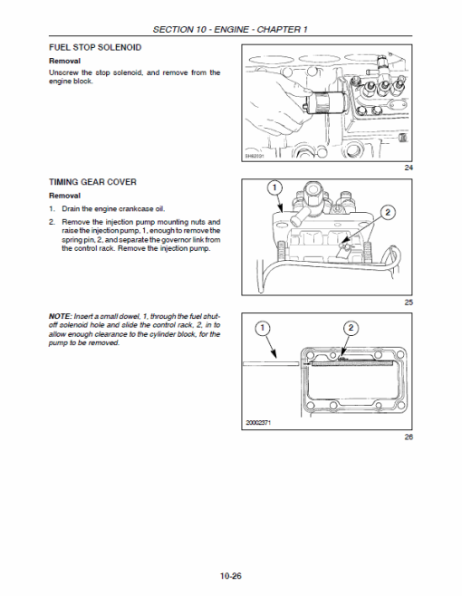 New Holland TC48DA, TC55DA Tractor Service Manual - Image 2