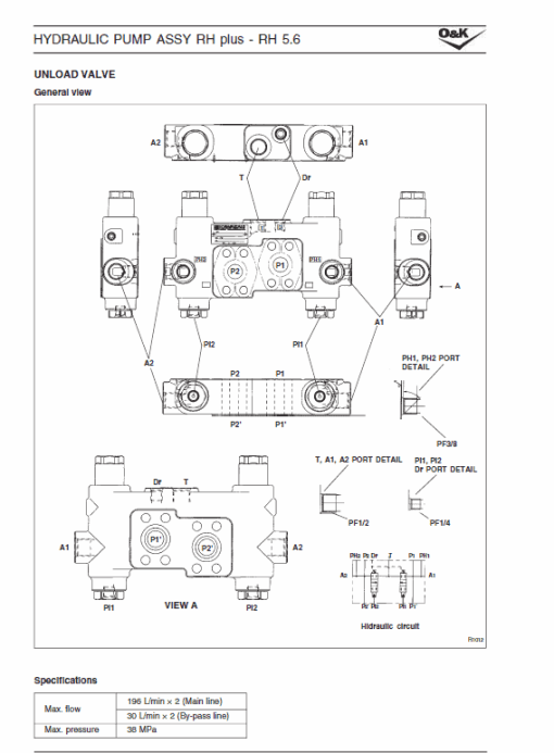 Case O&K RH Plus Excavator Service Manual - Image 2