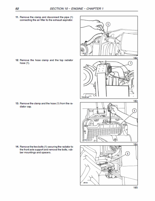 New Holland TD75D, TD95D, TD95D HC Tractor Service Manual - Image 2